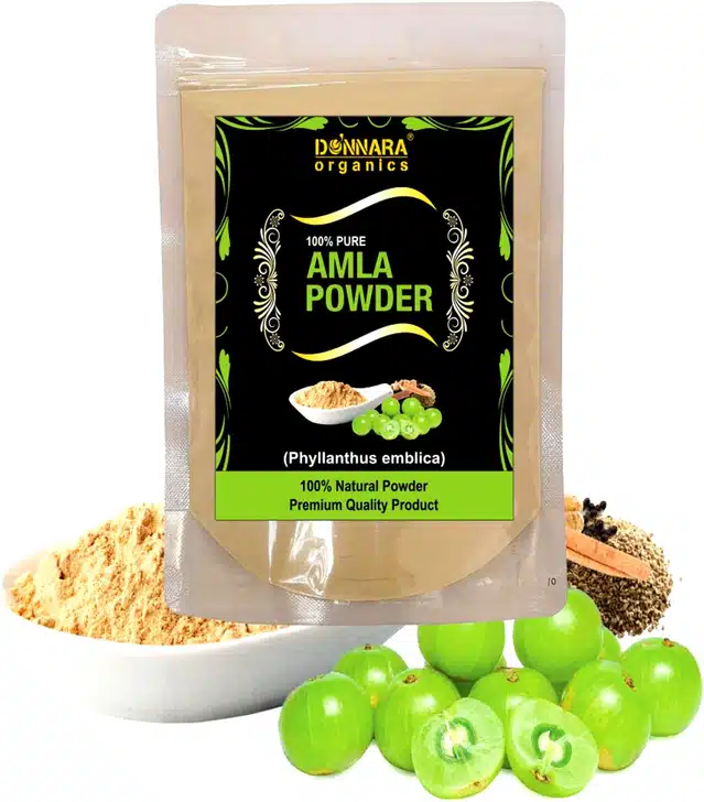 Donnara Organics Natural Amla Powder (150 g)