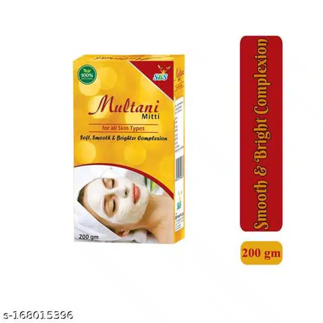 SBS Herbal Multani Mitti Face Pack (200 g)