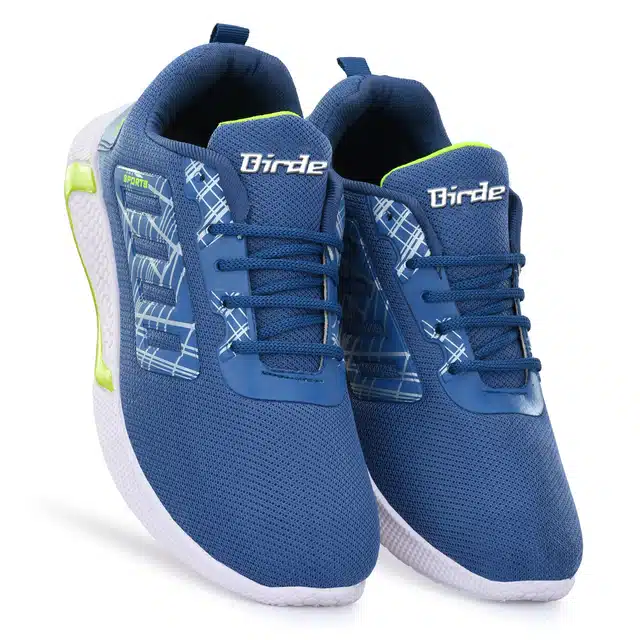 Stylish Lightweight Sports Shoes for Men (Blue, 10) (AE-410)