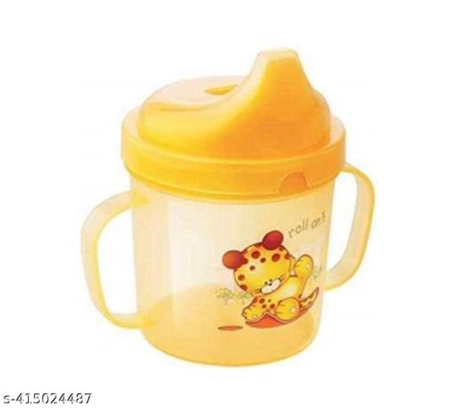 Plastic Sipper for Baby (Yellow, 500 ml)