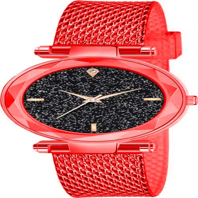 Women's Analog Watches (Red, Pack of 1)