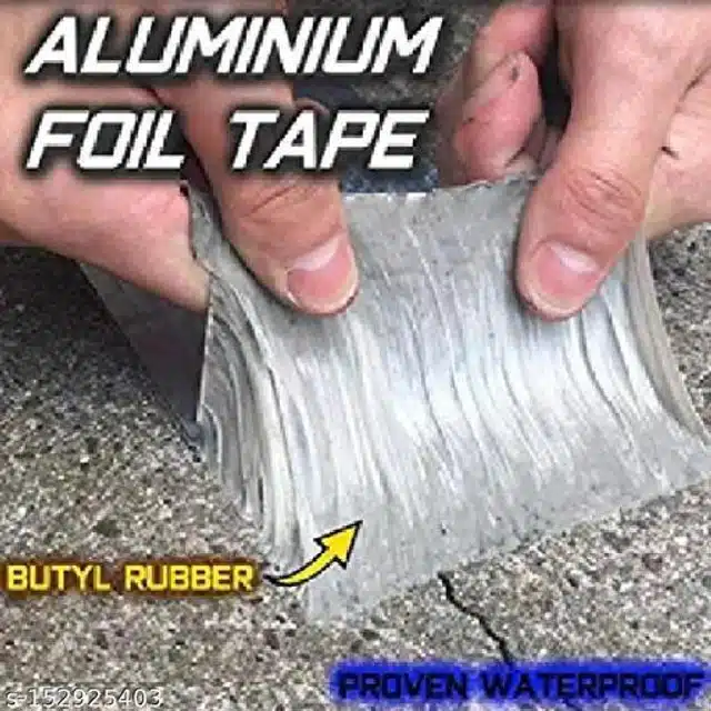 Aluminium Foil Duct Tape (Silver, 20 m)