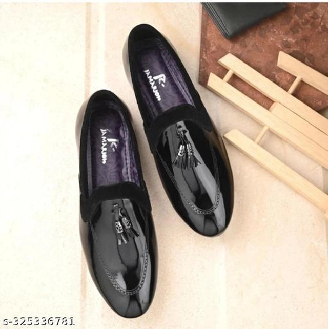 Loafers for Men (Black, 6)