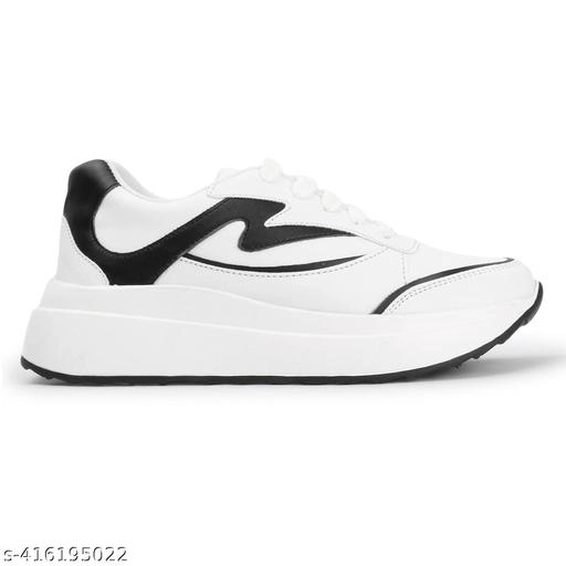 Casual Shoes for Women (White, 3)