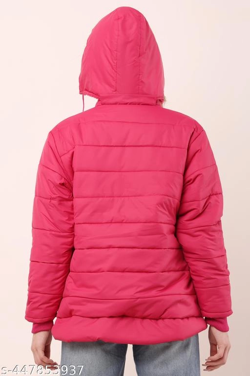 Jacket for Women (Pink, L)