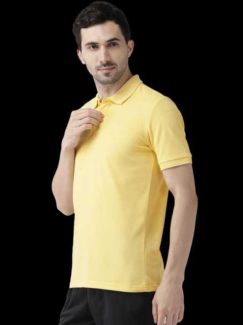 Galatea Cotton Blend Polo T-Shirt for Men (Pack of 3) (Multicolor, M) (G977)