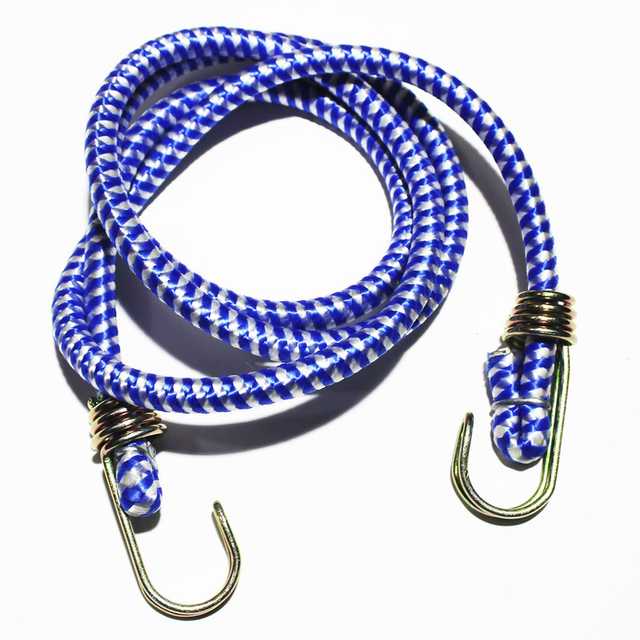 Pinak Steel Hook Elastic Bungee Cord (Pack Of 1, Multicolour) (PS-178)