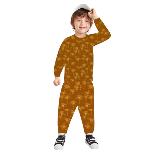 Cotton Printed Nightsuit for Kids (Multicolor, 0-3 Months) (Pack of 3)