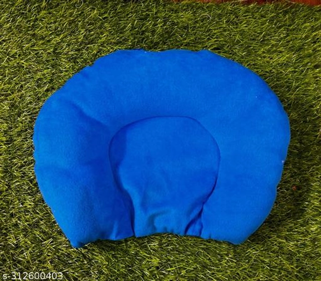 Cotton Pillows for Baby (Free Size, Blue)