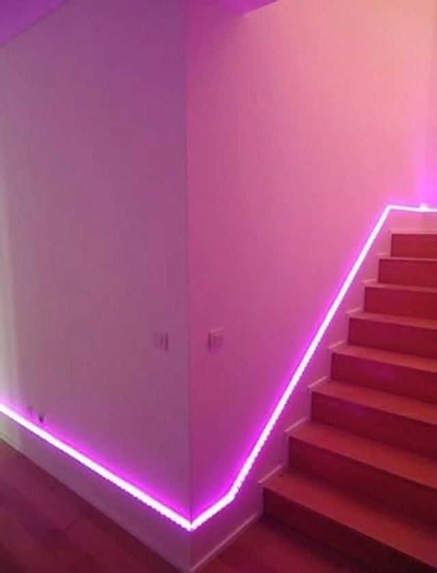 Deorative Waterproof LED Strips Lights (Pink, 5 m)