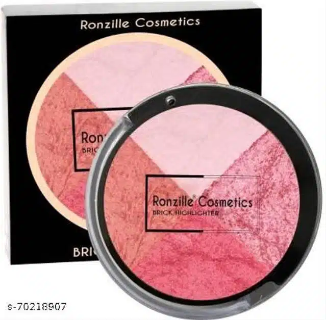 Ronzille Shimmer Brick Highlighter (Multicolor)