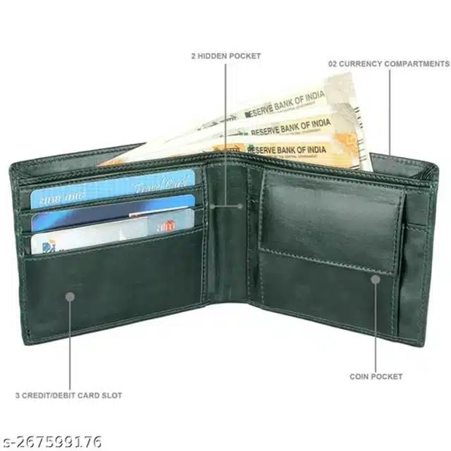 Fancy Wallet for Men (Black)