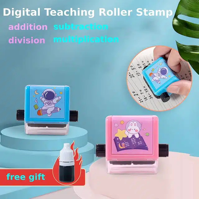 Roller Digital Teaching Stamp (Blue)