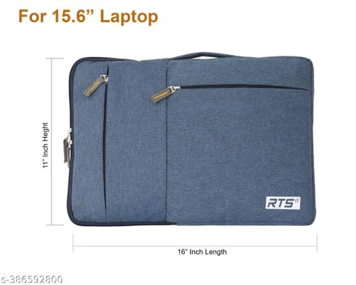 Nylon Laptop Bag (Blue)