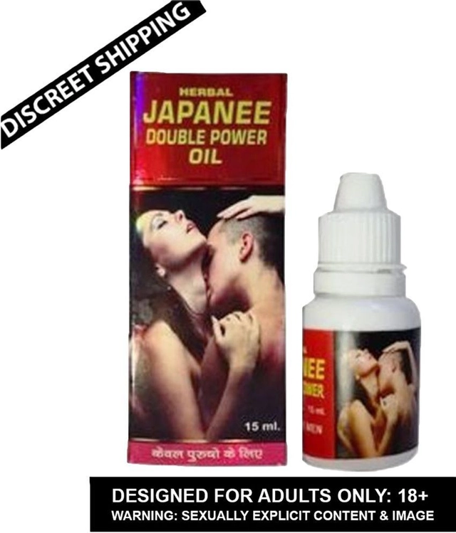 Combo of Herbal Japanee Double Power Oil (15 ml) & Musli Blast Gold Power 10 Pcs Capsules (Set of 2)