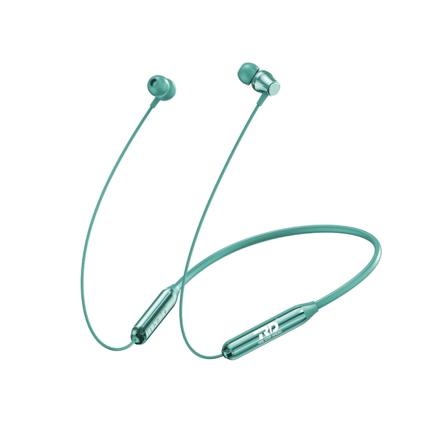 Rechargeable Wireless Bluetooth in-Ear Neckband (Green)