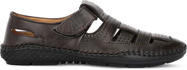 Roman Sandal for Men (Brown, 9) (MAE-65)