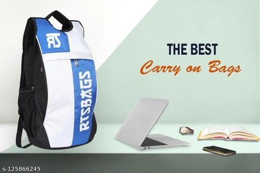 Polyester Backpack for Men & Women (Multicolor)