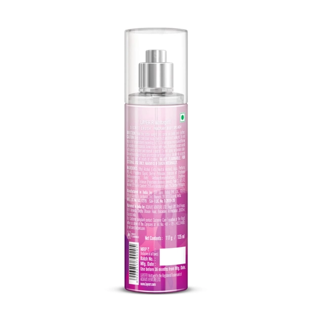 Layer'r Wottagirl Secret Crush Perfume for Women (135 ml)