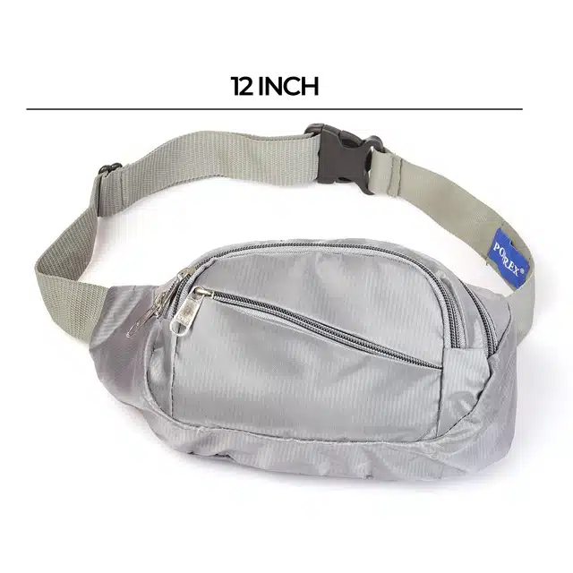 Waist Bag for Men & Women (Grey)