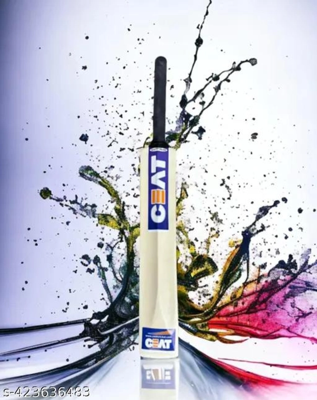 Willow Wood Cricket Bat (Multicolor, 6)