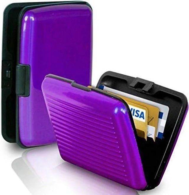 Plastic Card Holder (Multicolor)