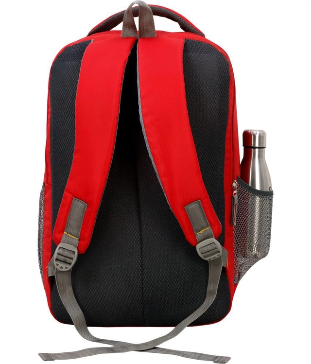 Polyester Laptop Backpack for Men (Red, 45 L)