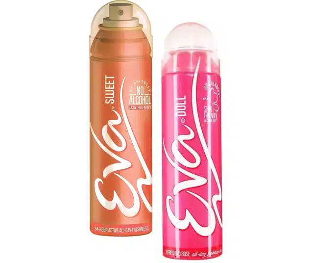 Eva Doll & Sweet Deodorants for Women (125 ml, Pack of 2)