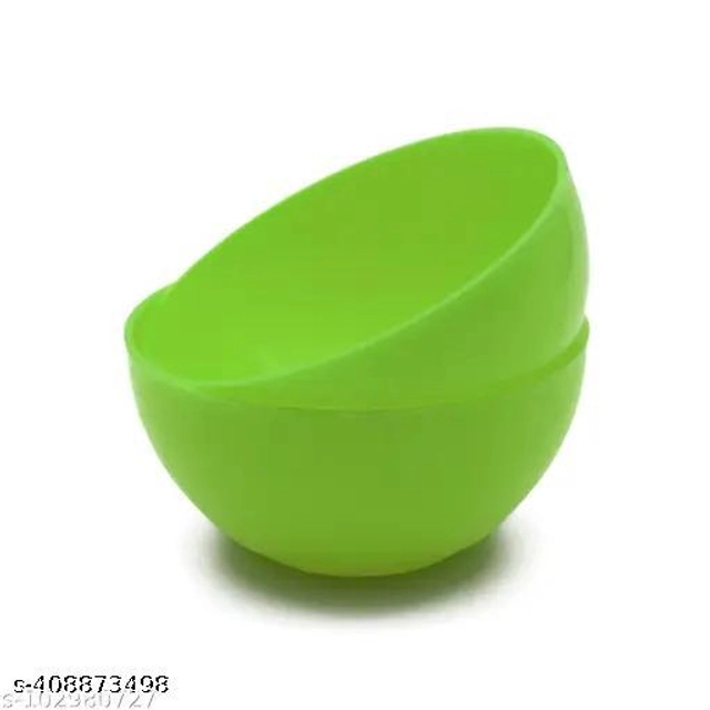 Plastic Bowls (Multicolor, 300 ml) (Pack of 3)