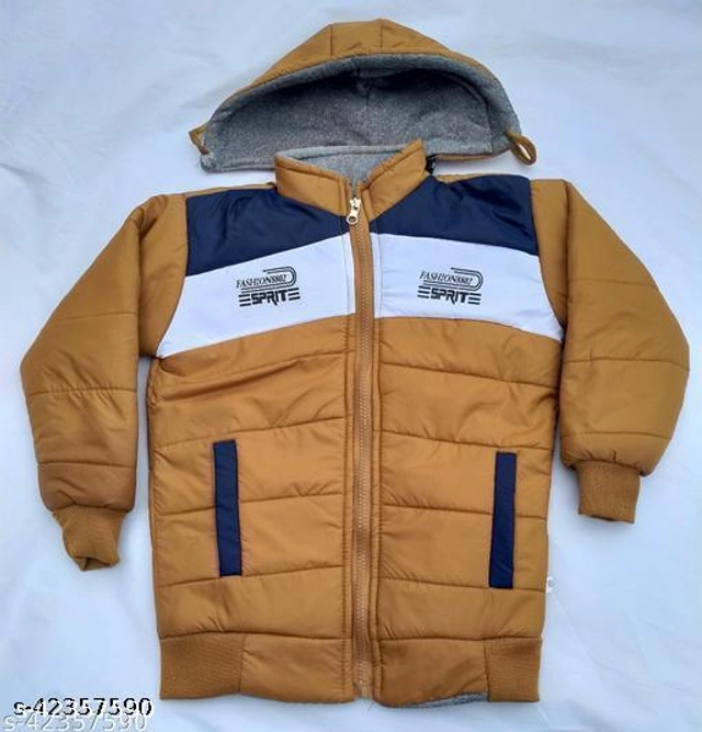 Polyester Jacket for Boys (Multicolor, 0-2 Months)