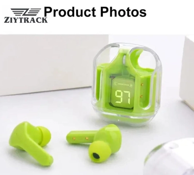 Wireless Bluetooth Earbuds with Charging Case (Multicolor)