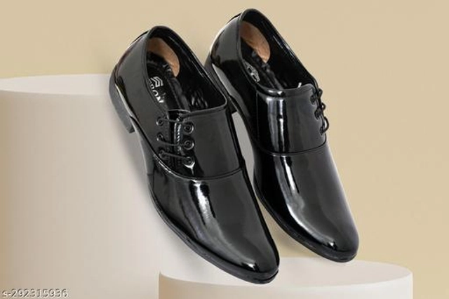 Formal Shoes for Men (Black, 6)