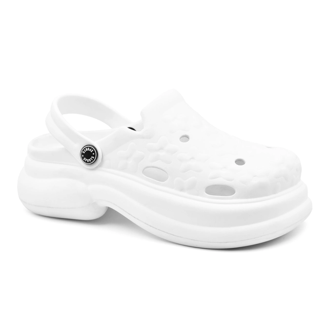 Clogs for Women (White, 3)