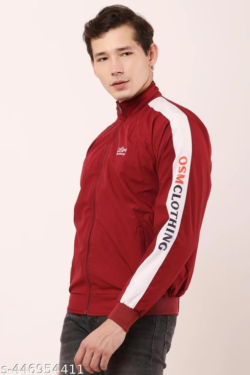 Jacket for Men (Red, M)