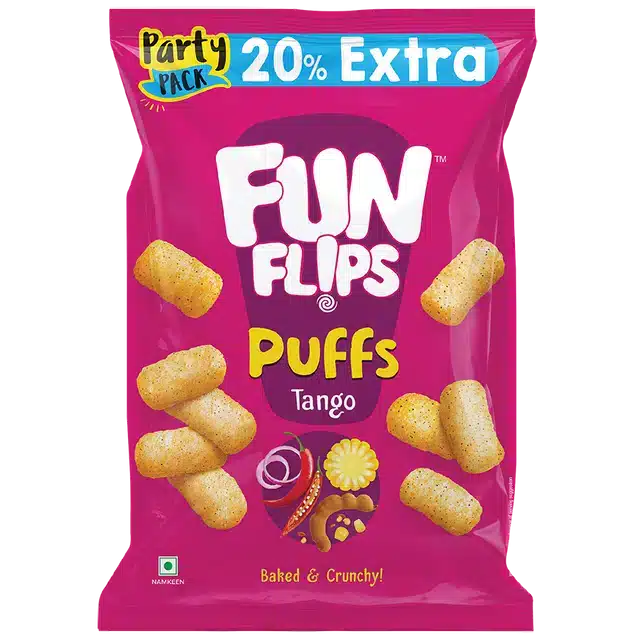 Fun Flips Tango Puff 4X75 g (Buy 2 Get 2 Free)