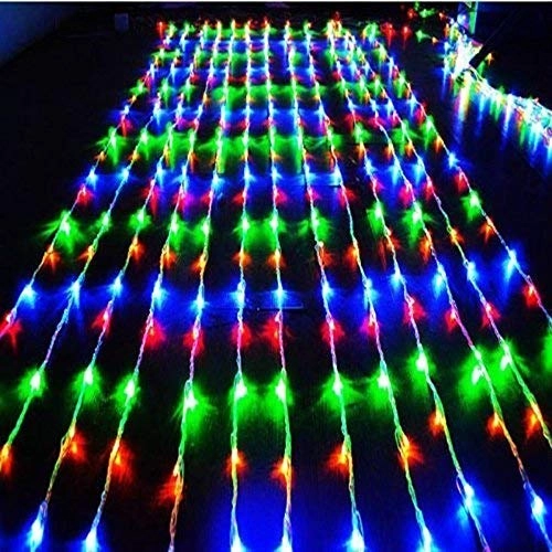 Waterfall Curtain LED Diwali Lights (Multicolor, 3 m)