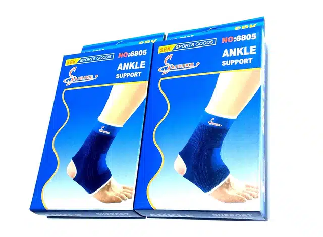 Ankle Supporter for Toe Relaxation (Blue, Set of 2)