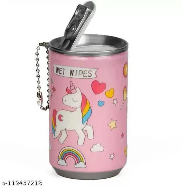 Unicorn Mini Wet Wipes Box (Multicolor)