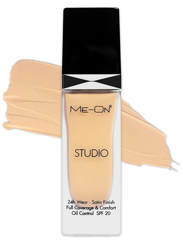 Me-On Studio Satin Cream Foundation (Ivory, 30 ml)