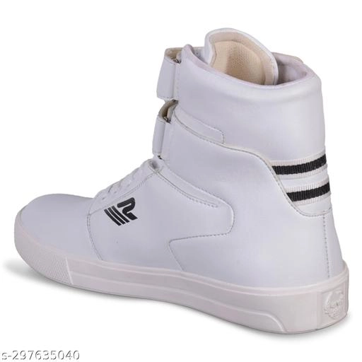 Boots for Men (White, 6)