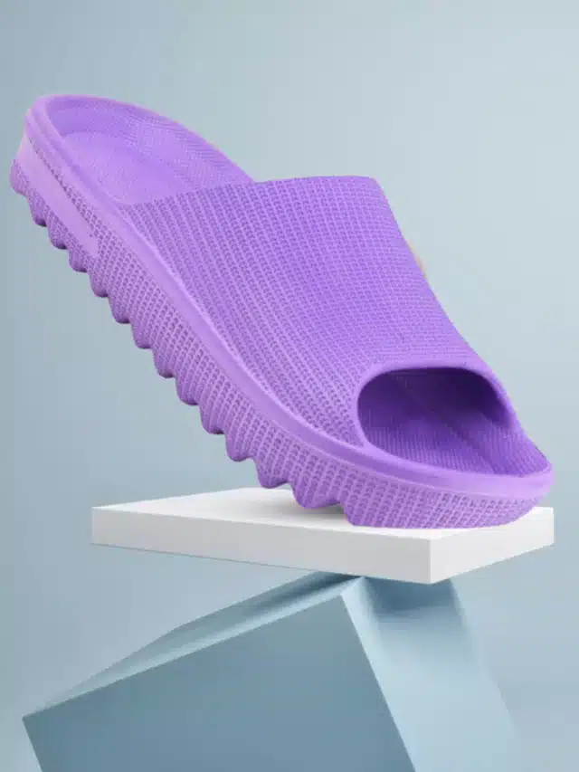 Sliders for Women (Purple, 5)