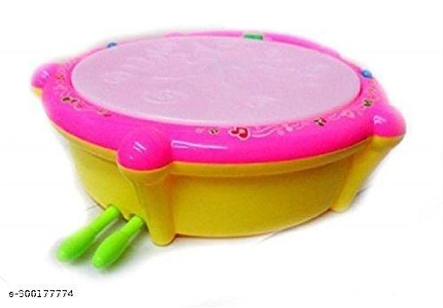 Flash Drum with Playing Sticks (Multicolor)