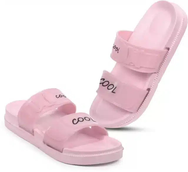 Sliders for Women (Pink, 5)