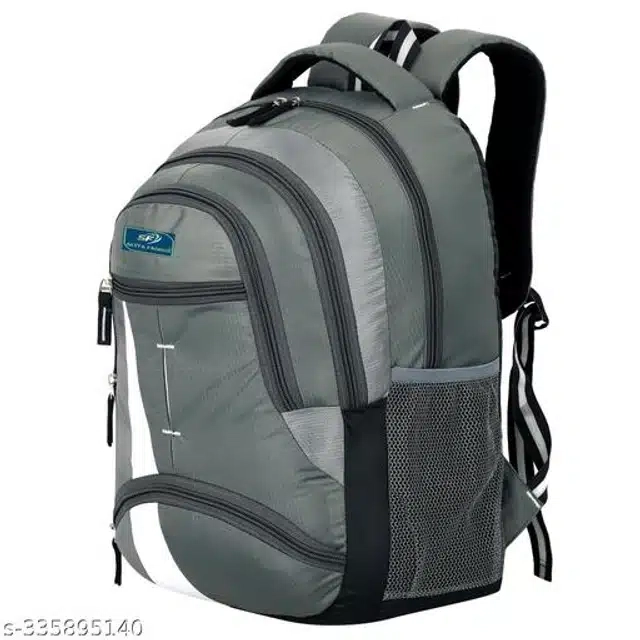 Nylon Backpack For Men & Women (Grey, 60 L)