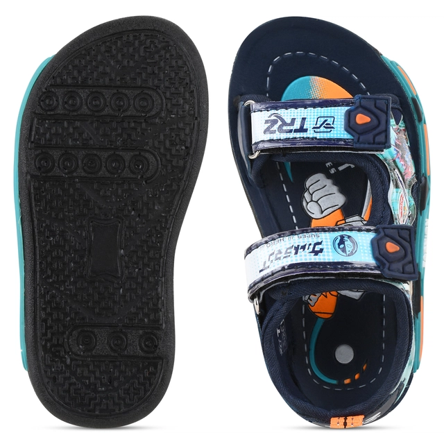 Sandals for Boys (Navy Blue, 6)