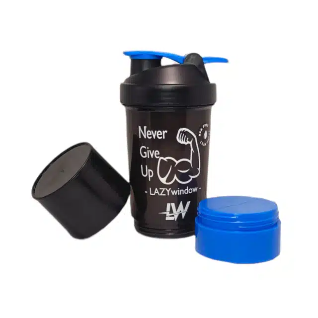 Gym Shaker Bottle (Pack of 3) (Black, 500 ml)