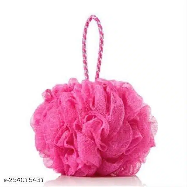 Bath Shower Scrub Loofah (Pink)