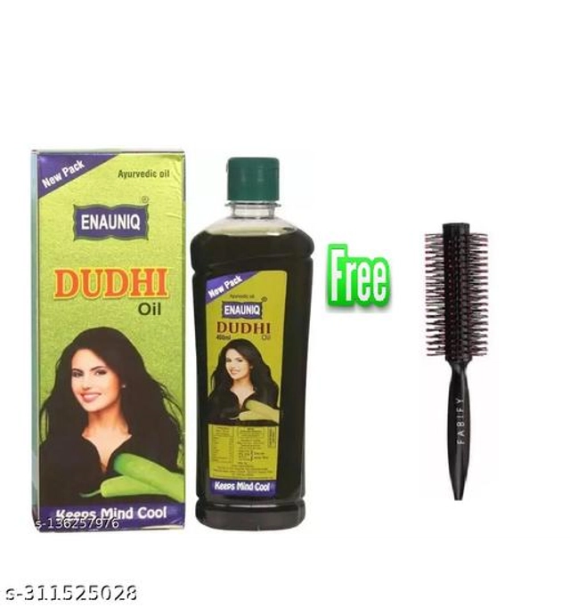 Herbal Hair Oil 100 ml with Hair Brush (Set of 2)