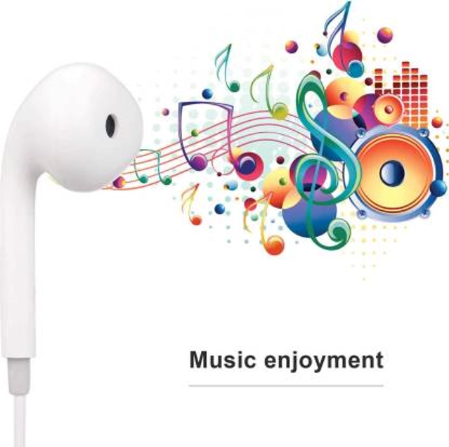 Wired in-Ear Earphone (White)