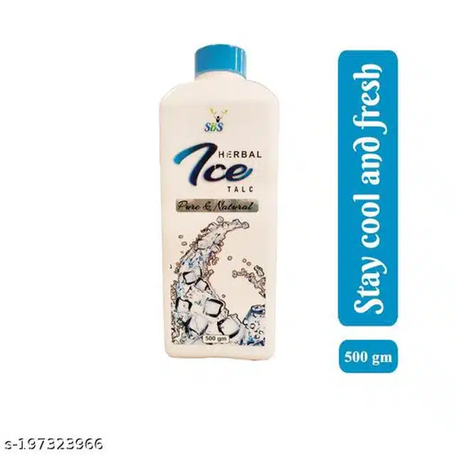 SBS Herbal Ice Talcum Powder (500 g)